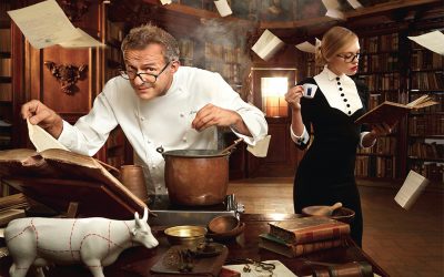 Žaismingi kavos ambasadoriai gastronomijos šalyje