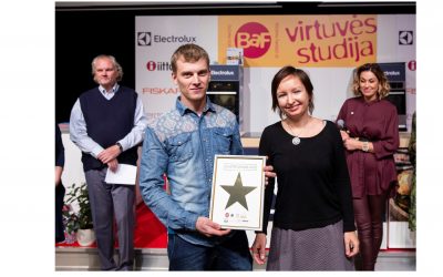 Parodoje BAF įteikta Gastronomijos savaitės žvaigždė