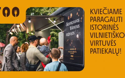Skaniausių Vilniaus istorijų degustacijos