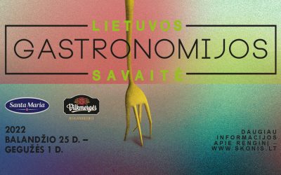 Vienuoliktoji Gastronomijos savaitė – jau balandį
