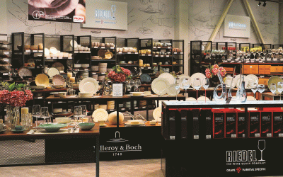Išskirtinės krištolo taurių kolekcijos – prabangos spindesys ne tik restoranams, bet ir namams